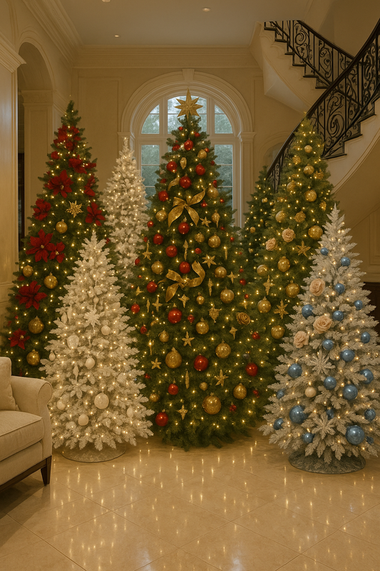 Themed Christmas Trees: Personalizing Your Holiday Decor 🎄✨