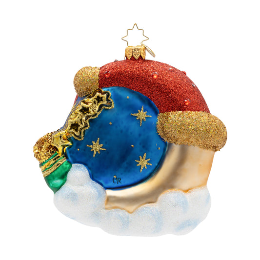 Crescent Wishes Santa