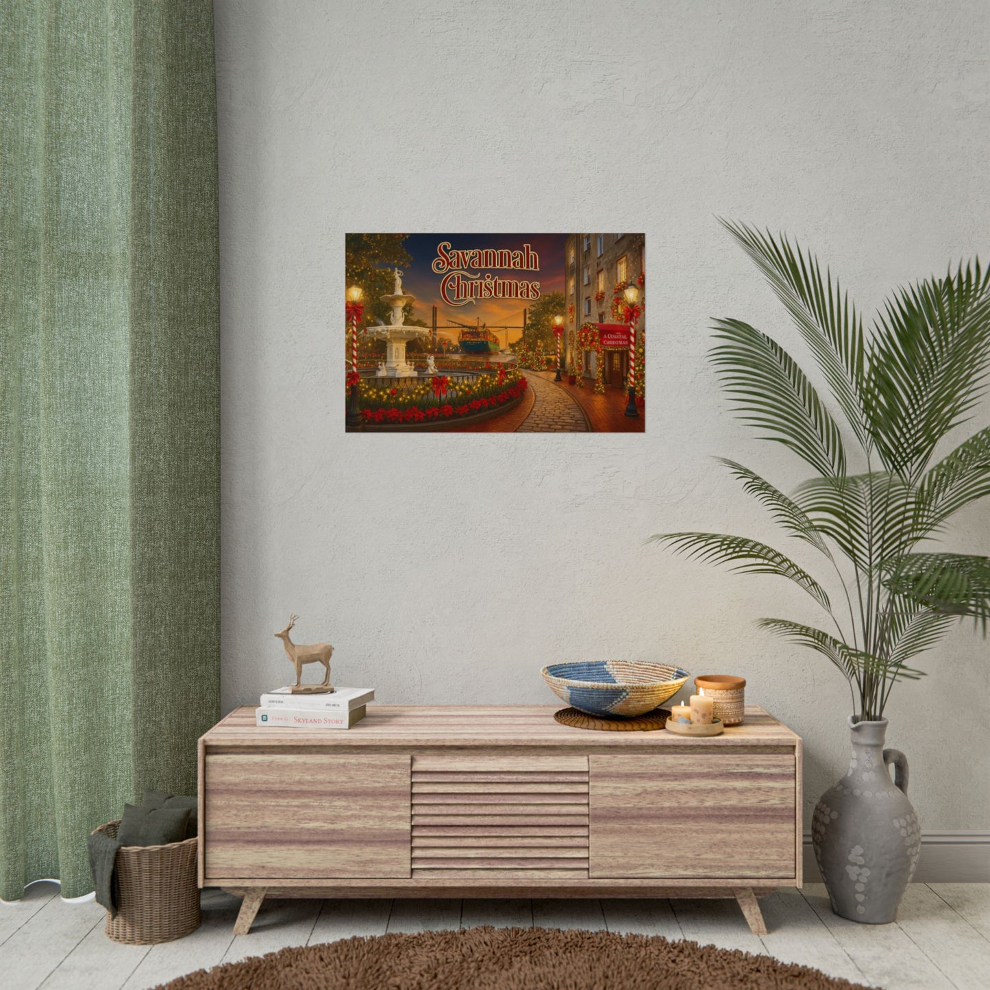 Savannah Christmas Poster