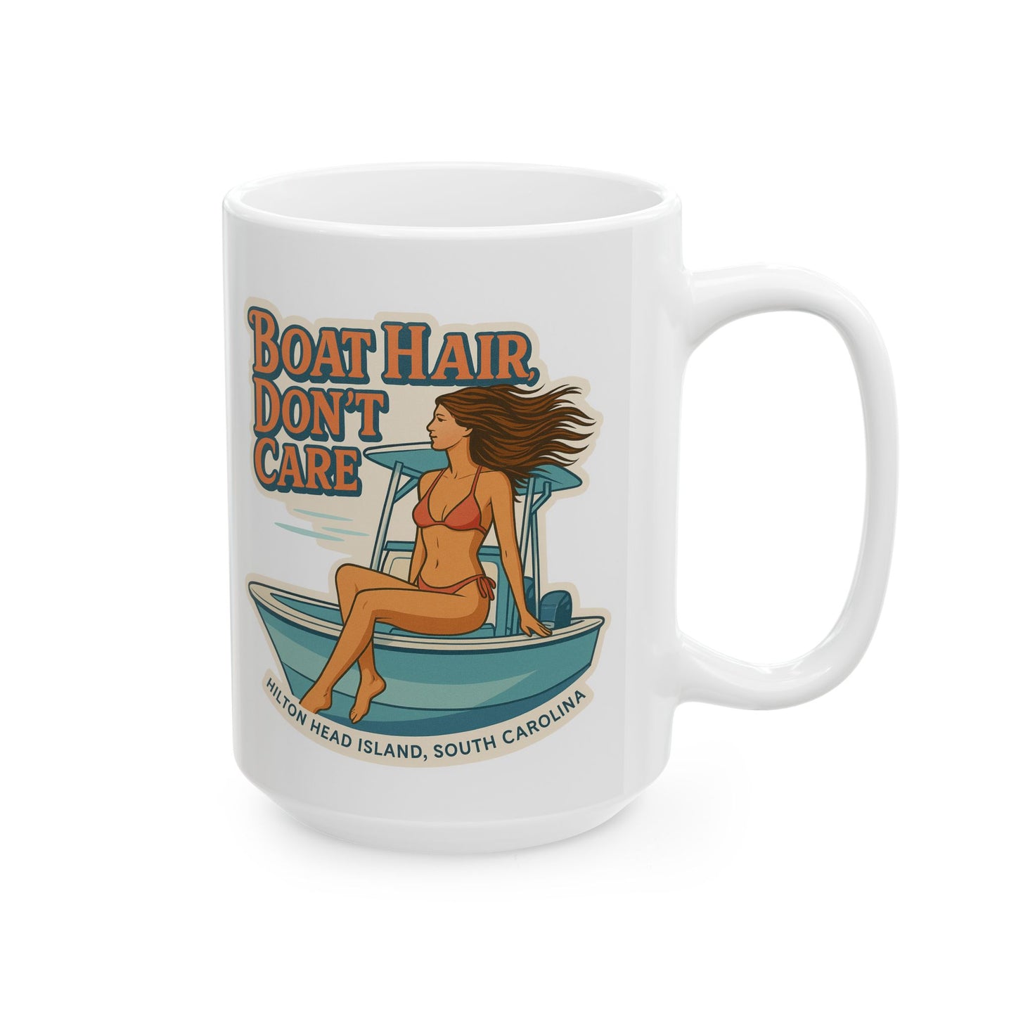 Boat Hair Don't Care Coffee Mug