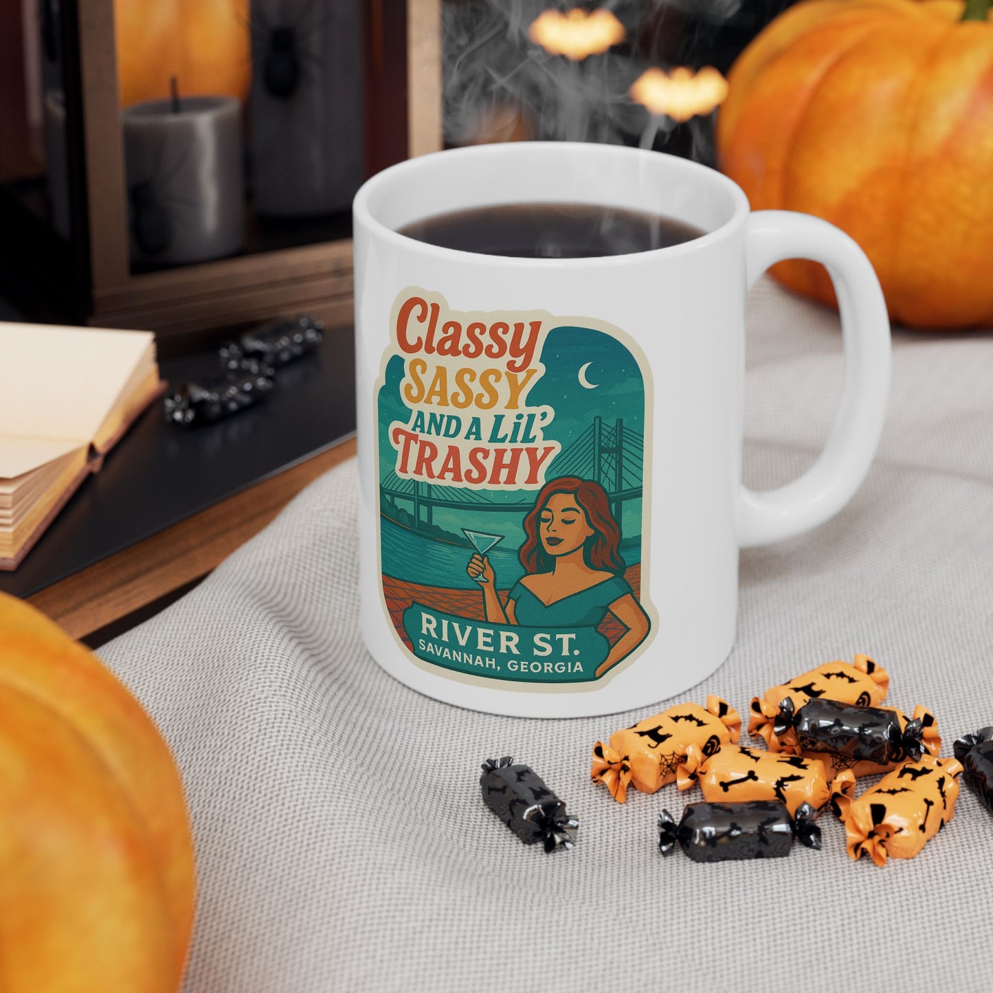 Sassy Classy & A 'Lil Trashy Coffee Mug