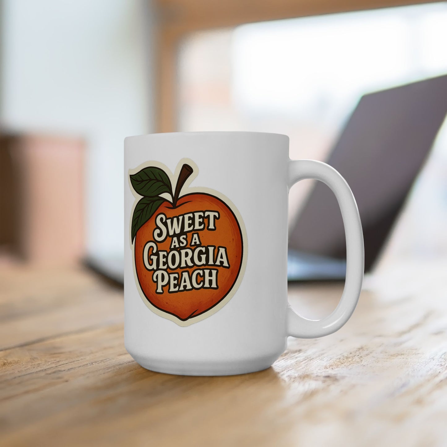 Sweet Georgia Peach Ceramic Mug