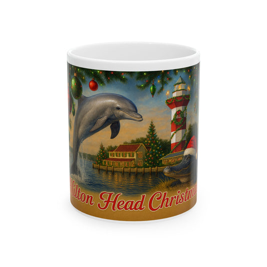 Hilton Head Christmas Coffee Mug