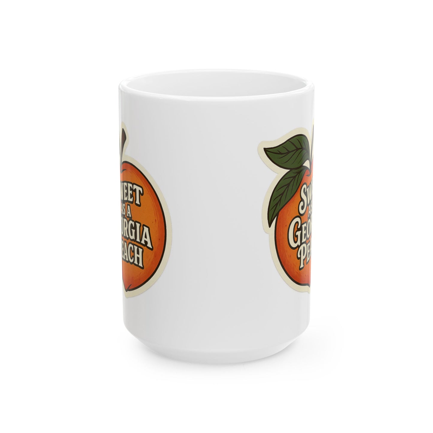 Sweet Georgia Peach Ceramic Mug