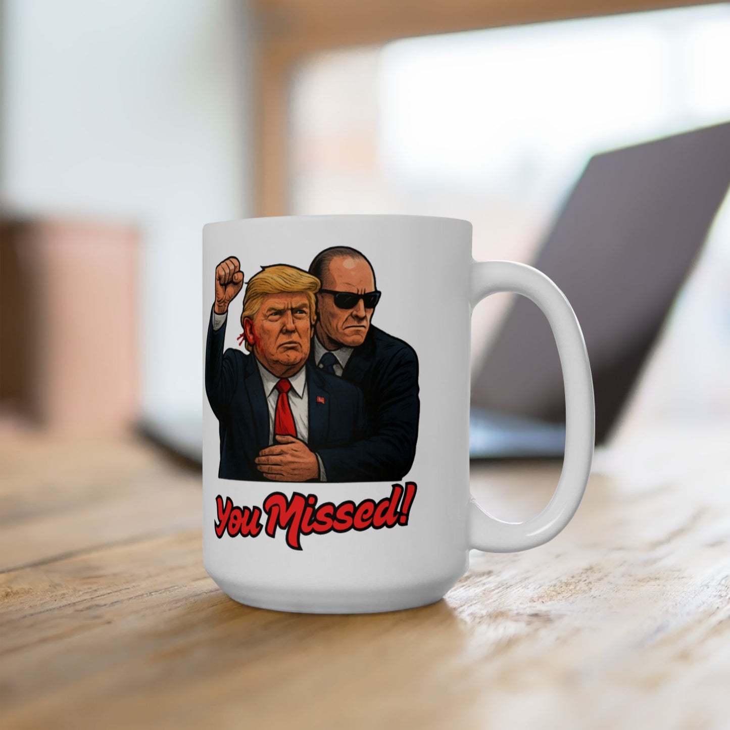 Trump - You Missed! Coffee Mug