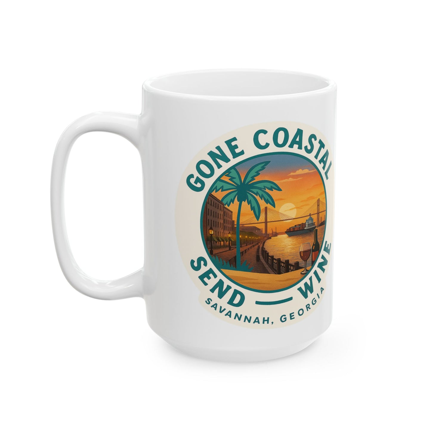 Gone Coastal Send Wine - Savannah Georgia