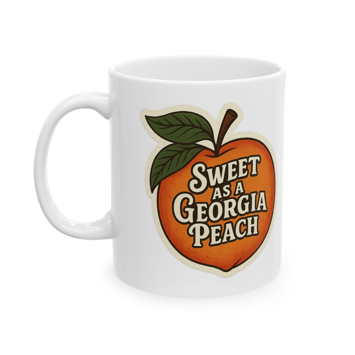 Sweet Georgia Peach Ceramic Mug
