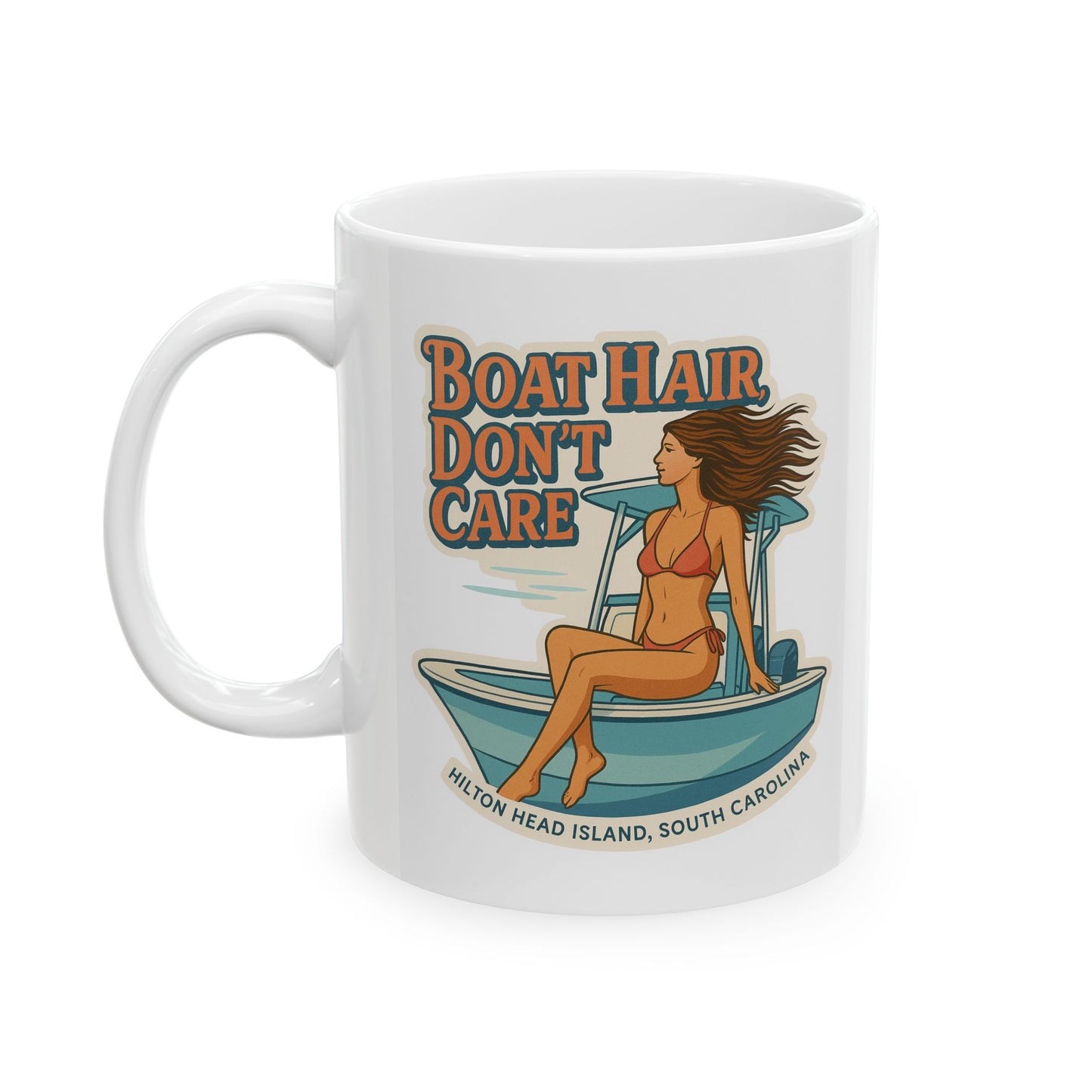 Boat Hair Don't Care Coffee Mug