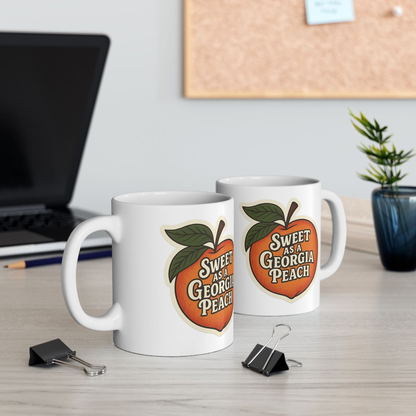 Sweet Georgia Peach Ceramic Mug