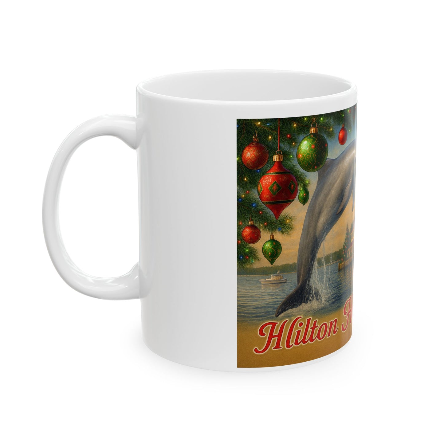 Hilton Head Christmas Coffee Mug