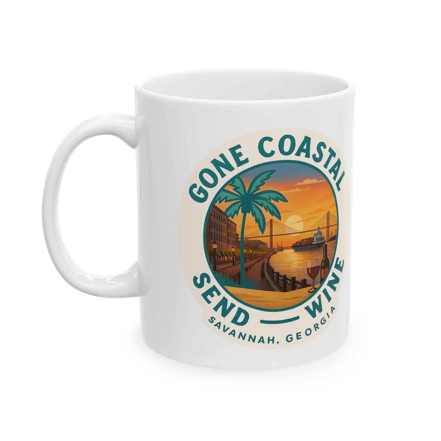 Gone Coastal Send Wine - Savannah Georgia