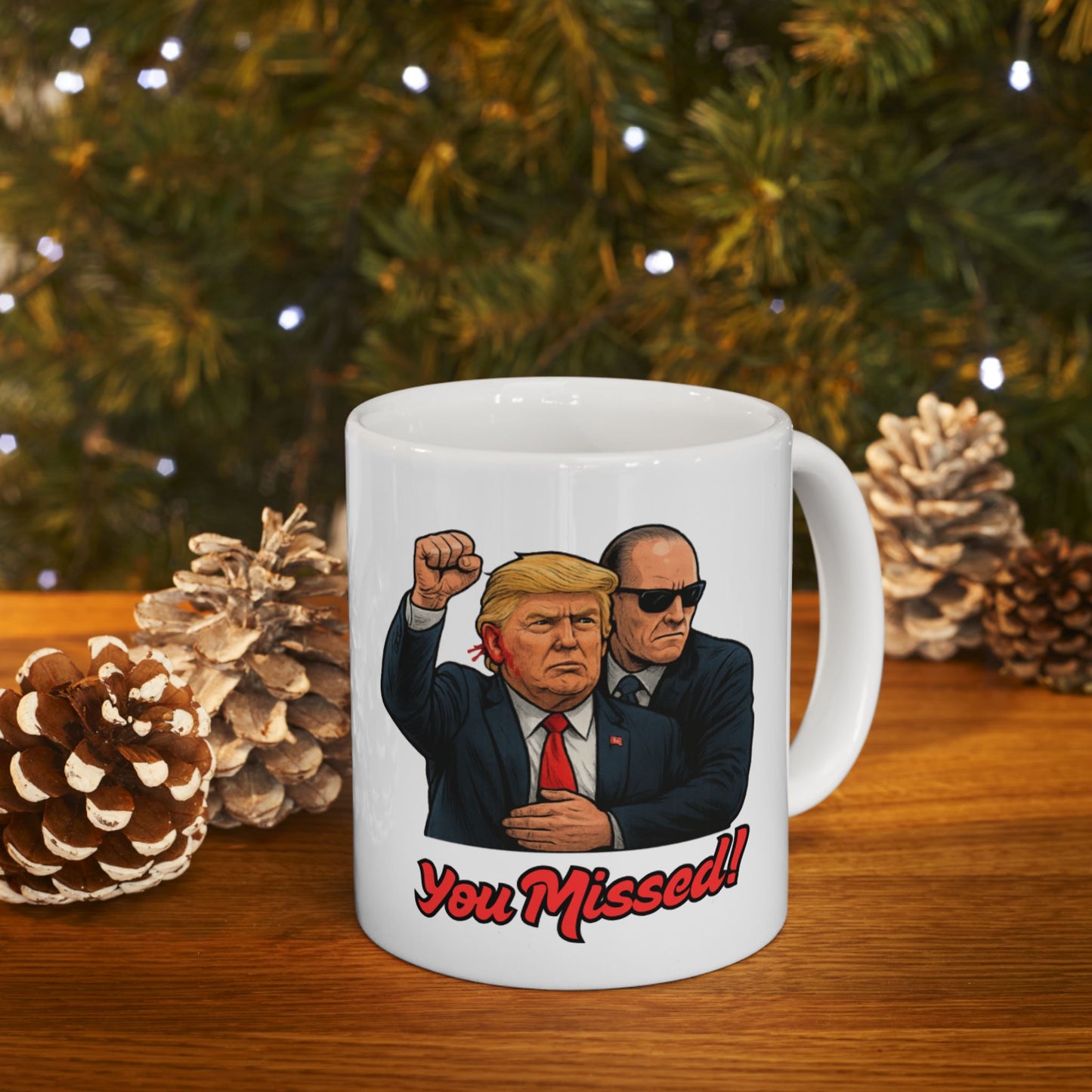 Trump - You Missed! Coffee Mug