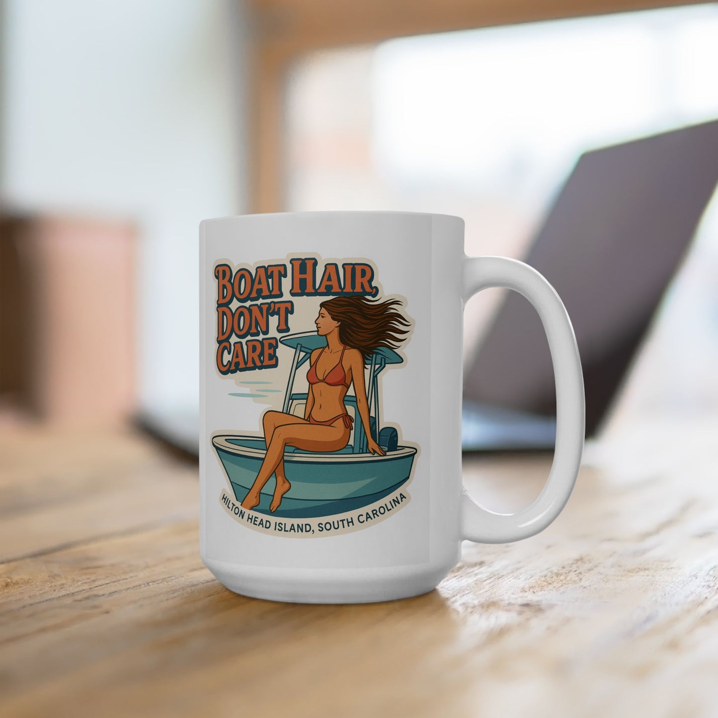 Boat Hair Don't Care Coffee Mug