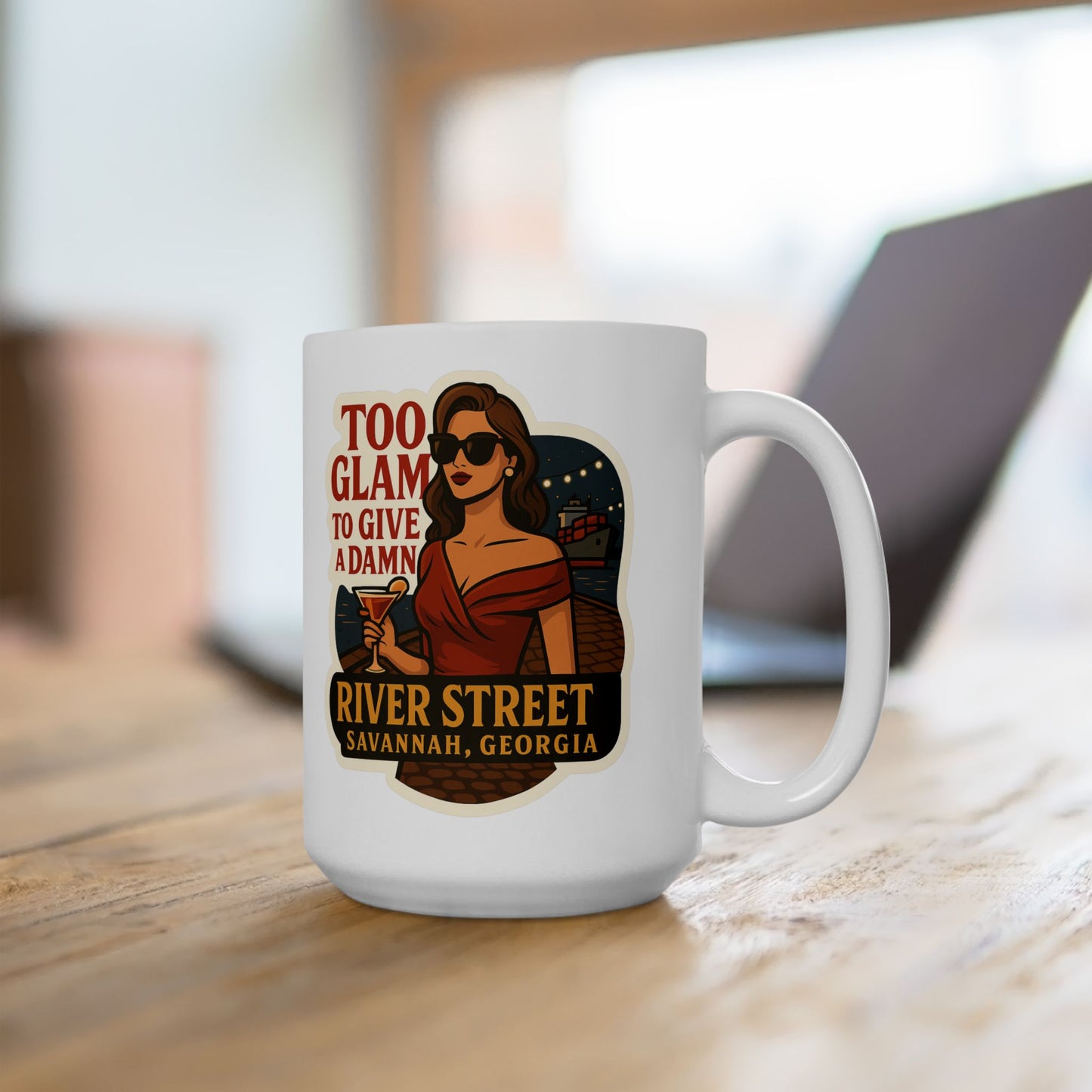Too Glam to Give A Damn! Coffee Mug