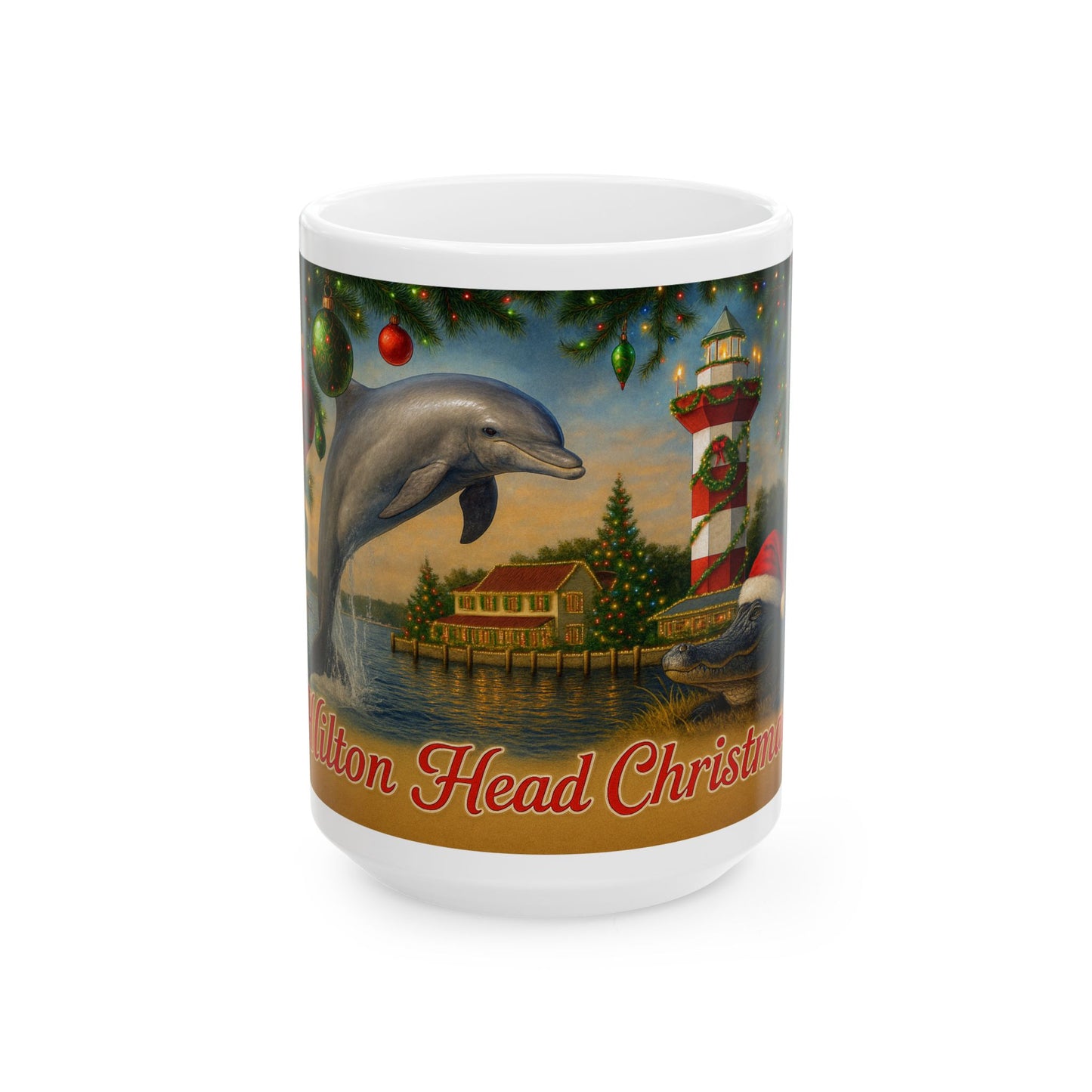 Hilton Head Christmas Coffee Mug