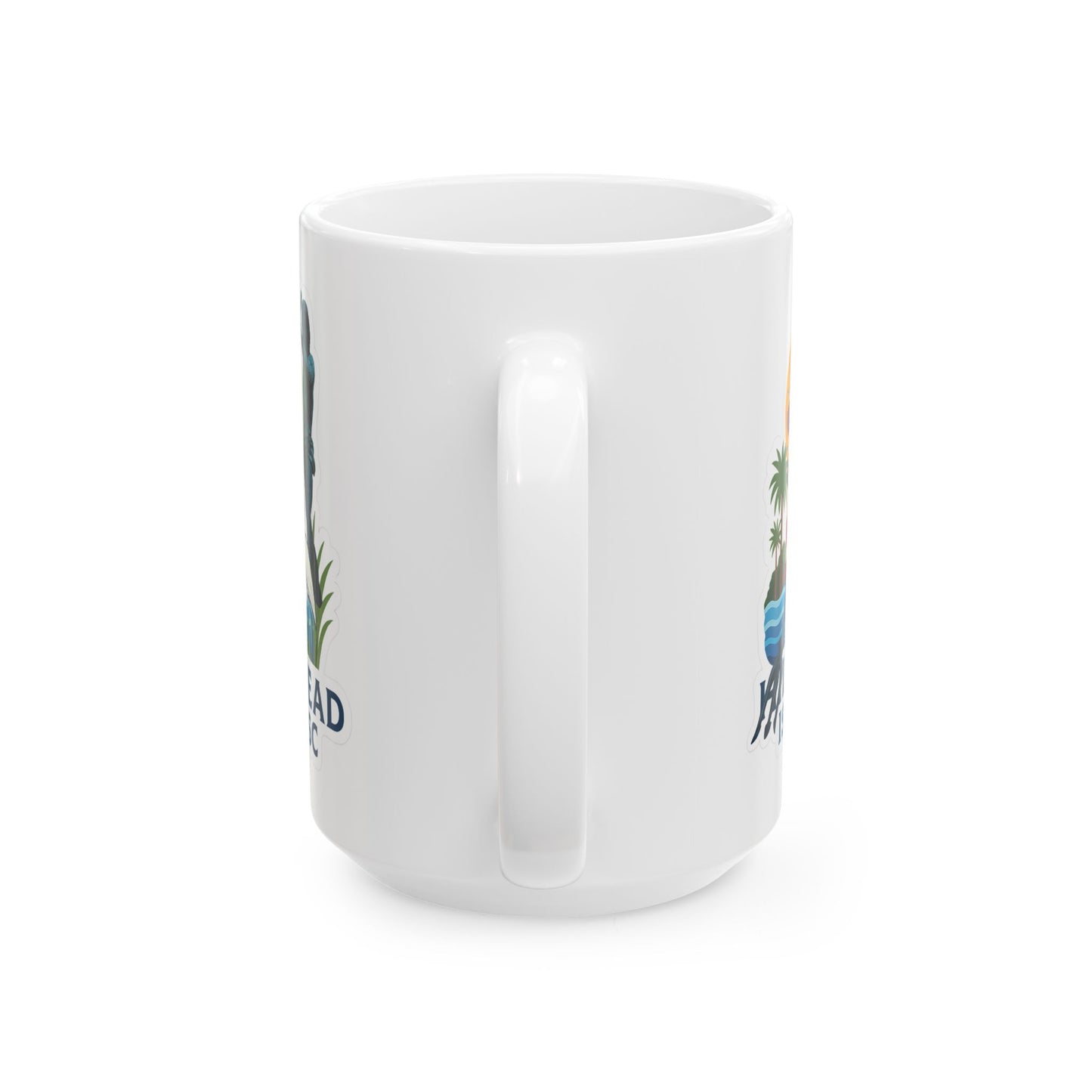 Hilton Head Island ceramic mug perfect for coffee or tea by A Coastal Christmas