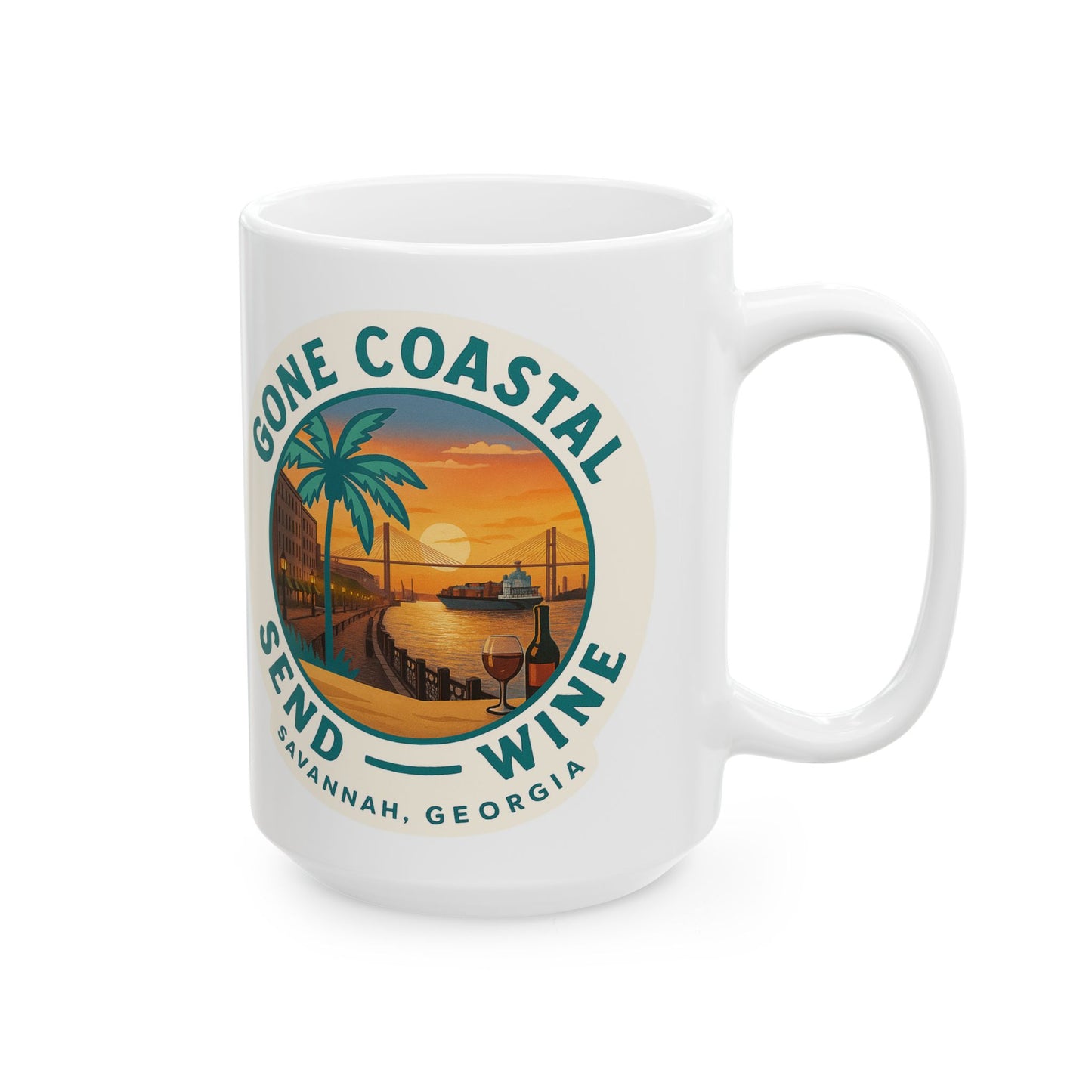 Gone Coastal Send Wine - Savannah Georgia