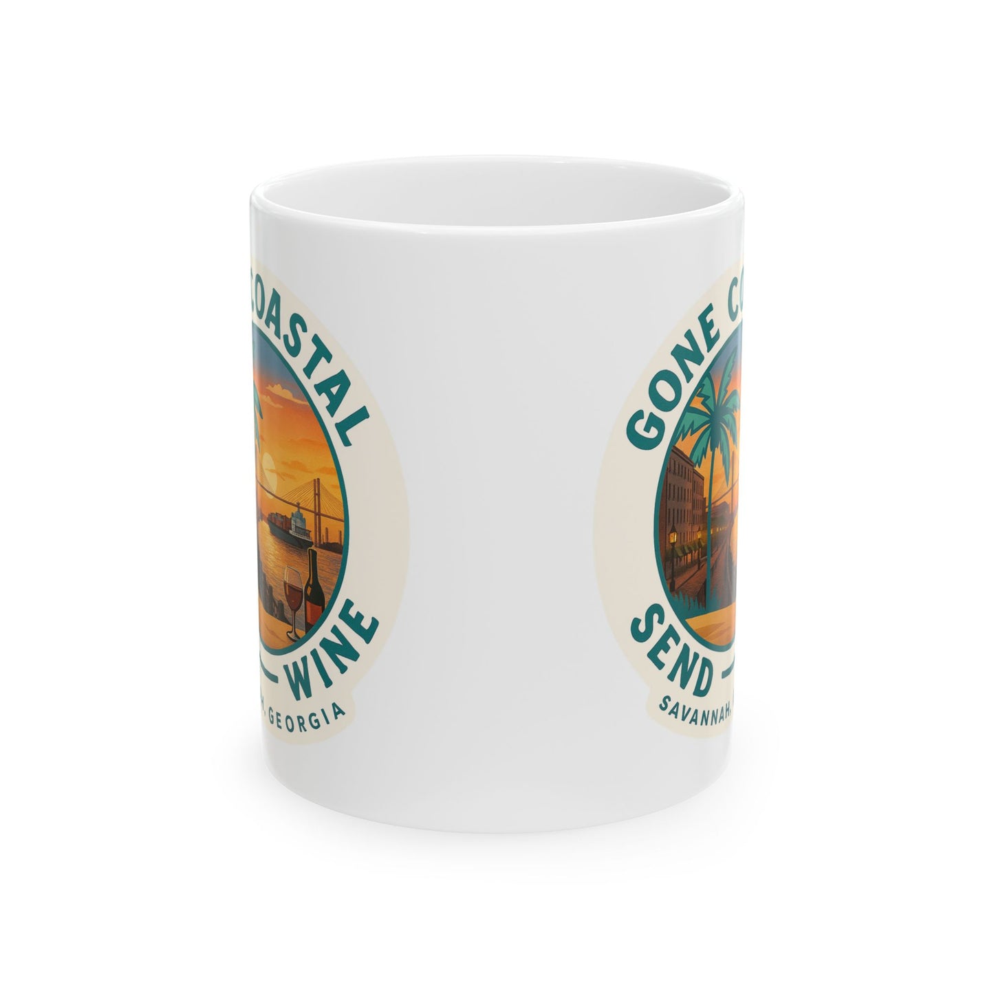 Gone Coastal Send Wine - Savannah Georgia