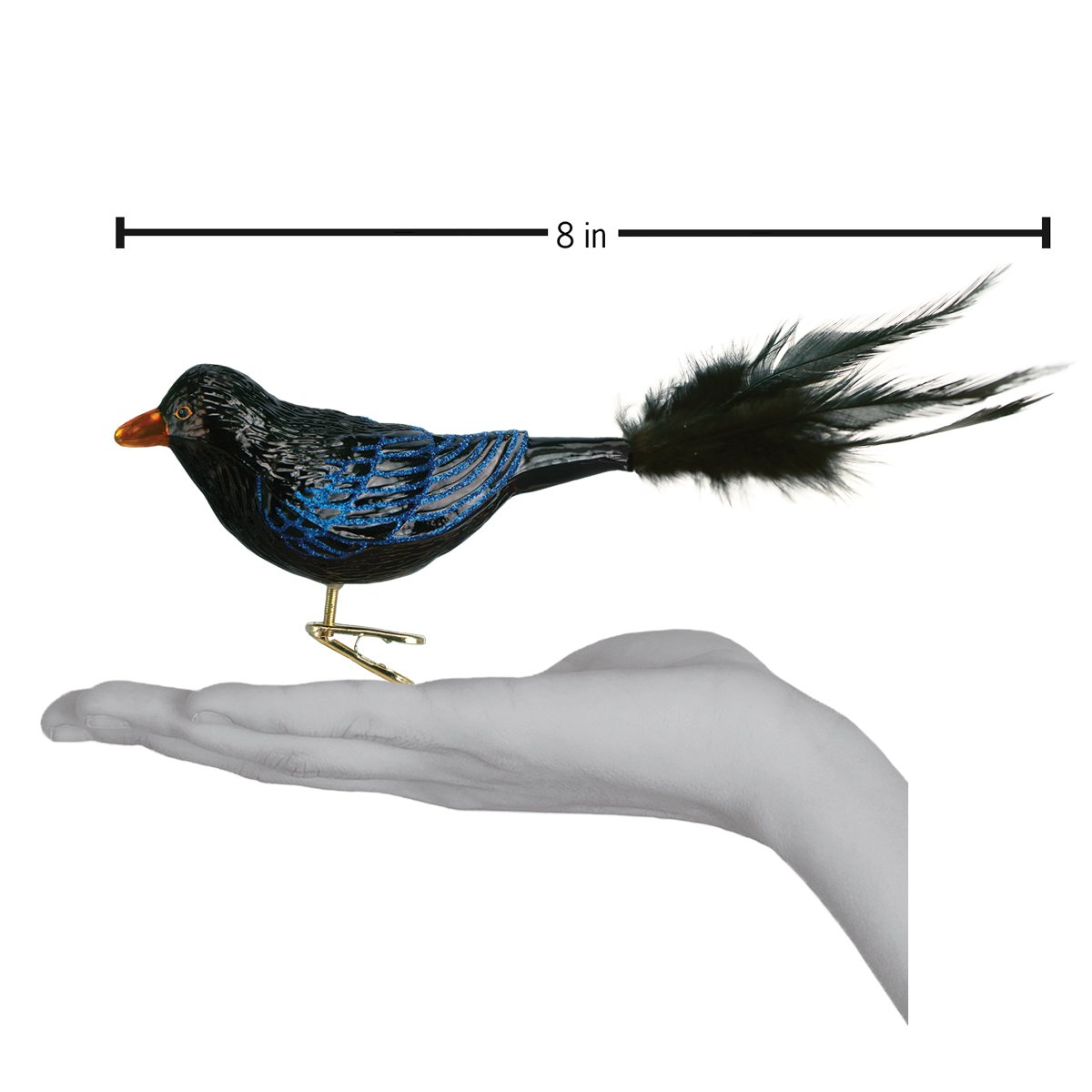 Raven Ornament