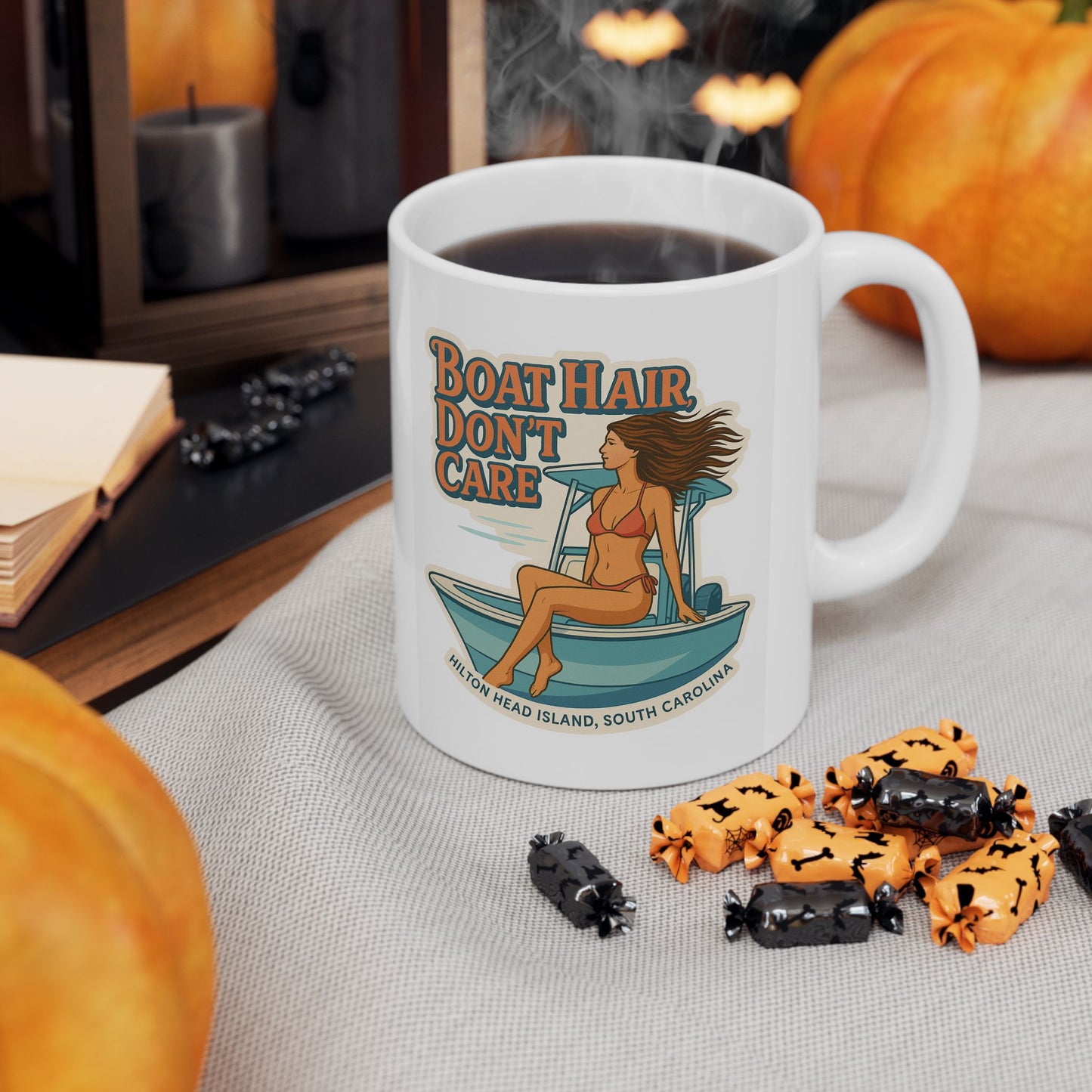 Boat Hair Don't Care Coffee Mug