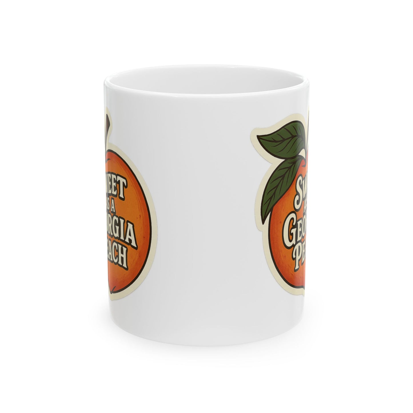 Sweet Georgia Peach Ceramic Mug