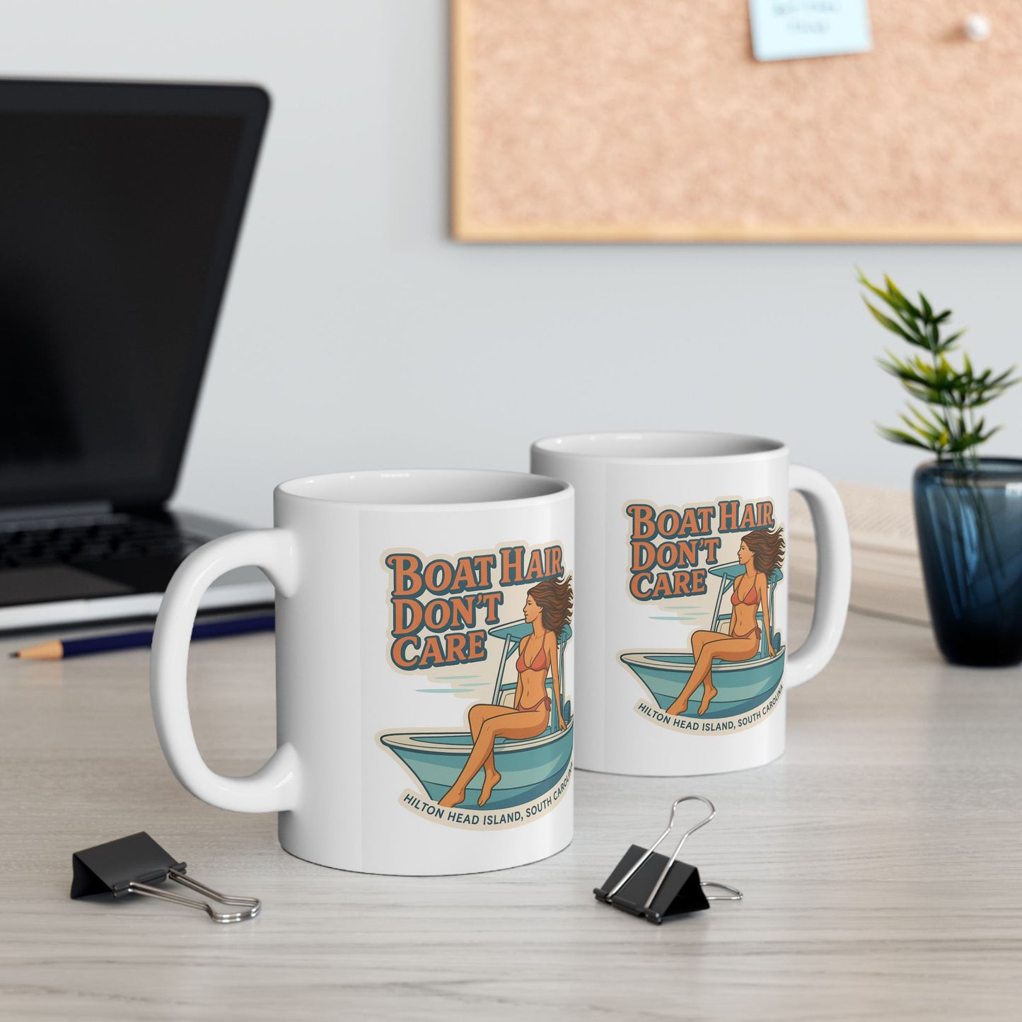 Boat Hair Don't Care Coffee Mug