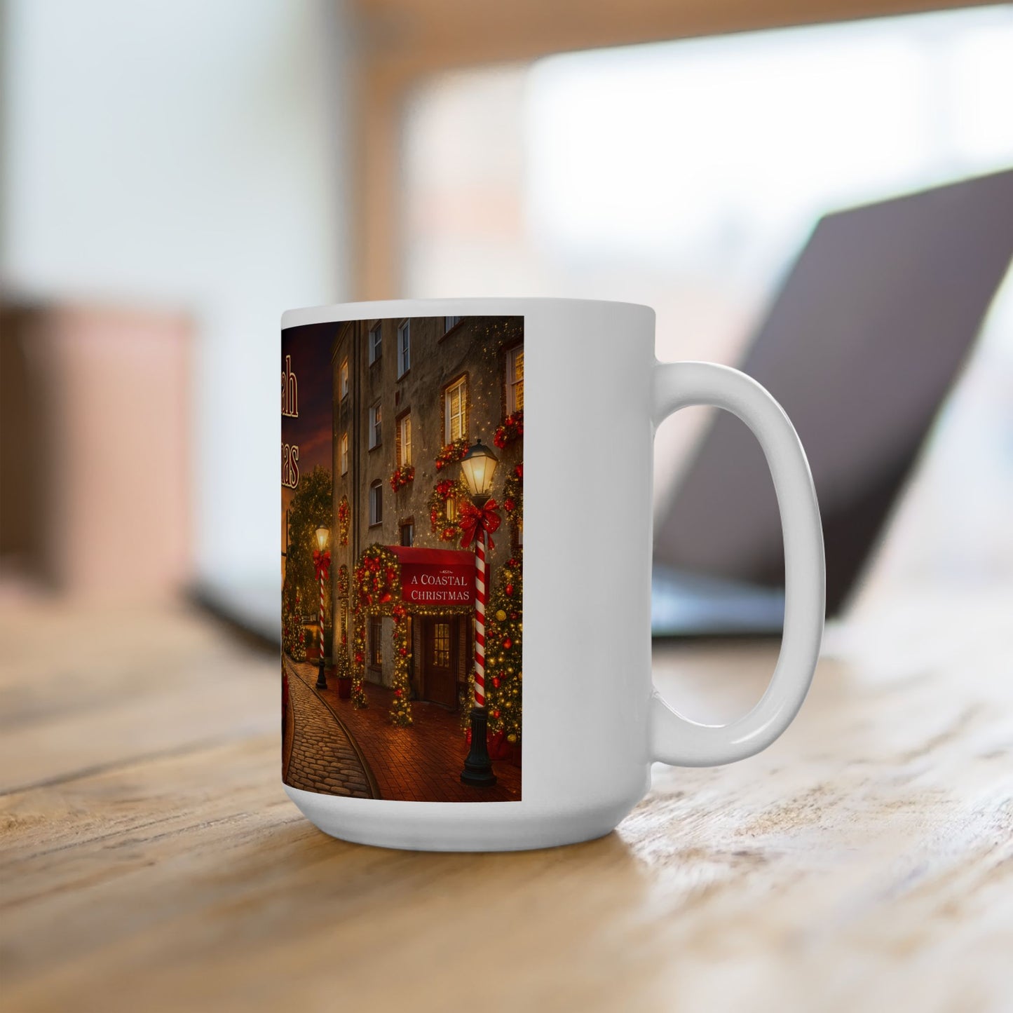 Whimsical Christmas Ceramic Mug
