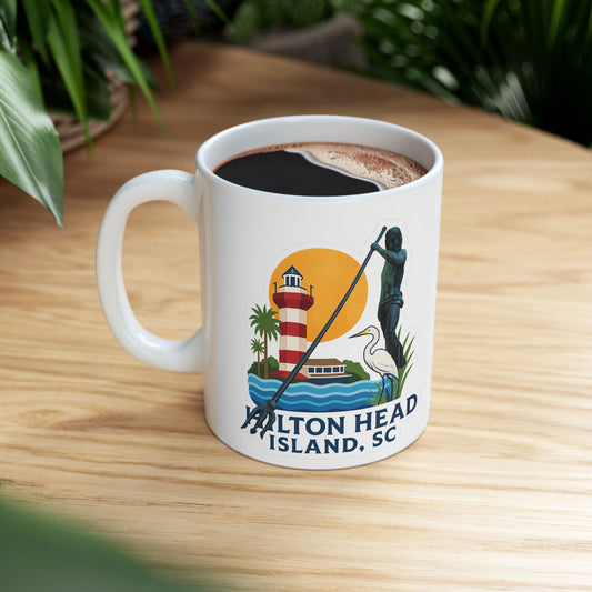 Hilton Head Island Ceramic Mug – Classic Coastal Design