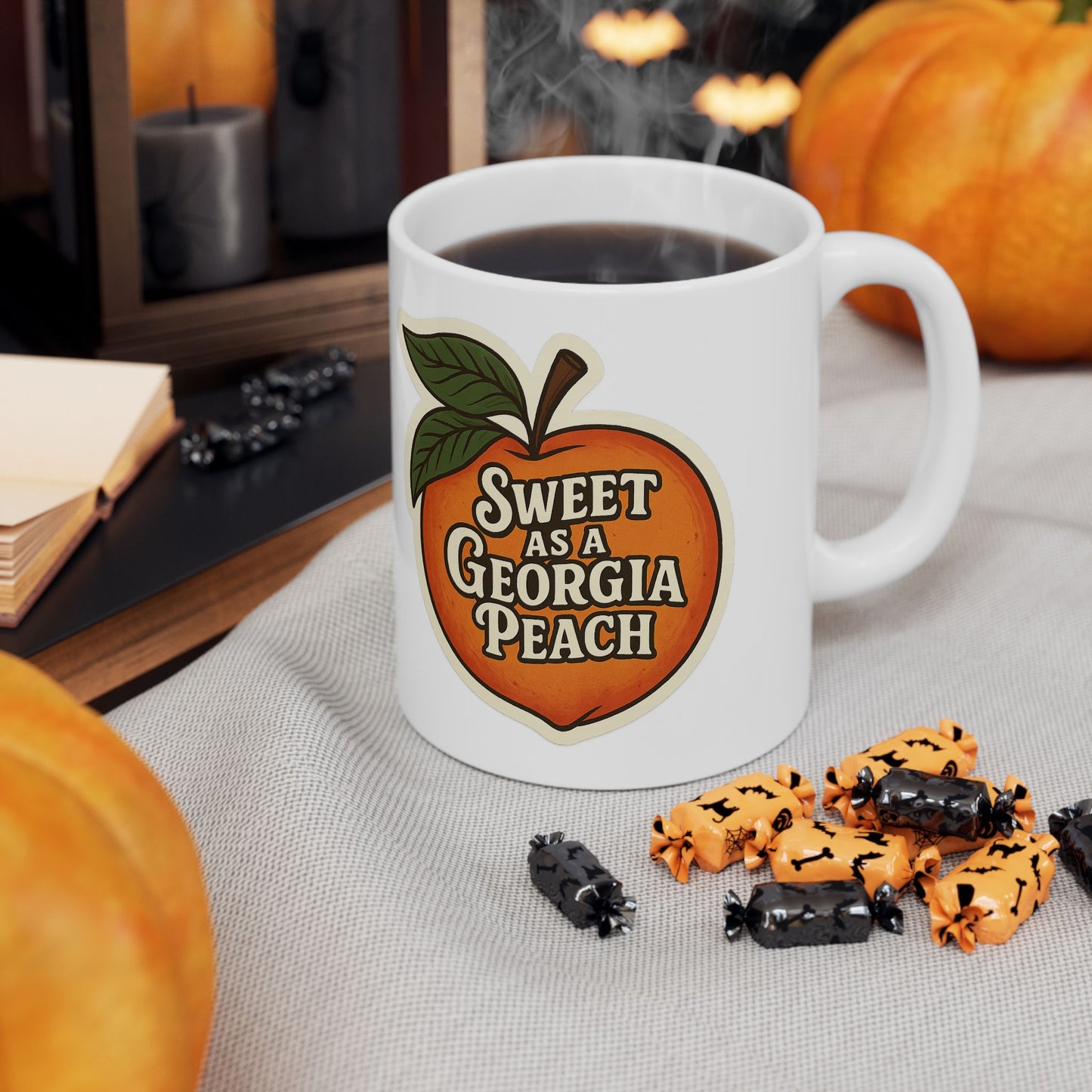 Sweet Georgia Peach Ceramic Mug