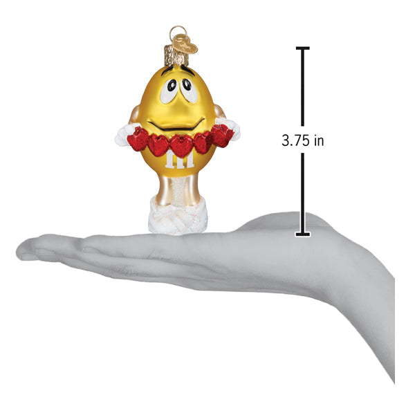 M&M'S Yellow Love You Ornament