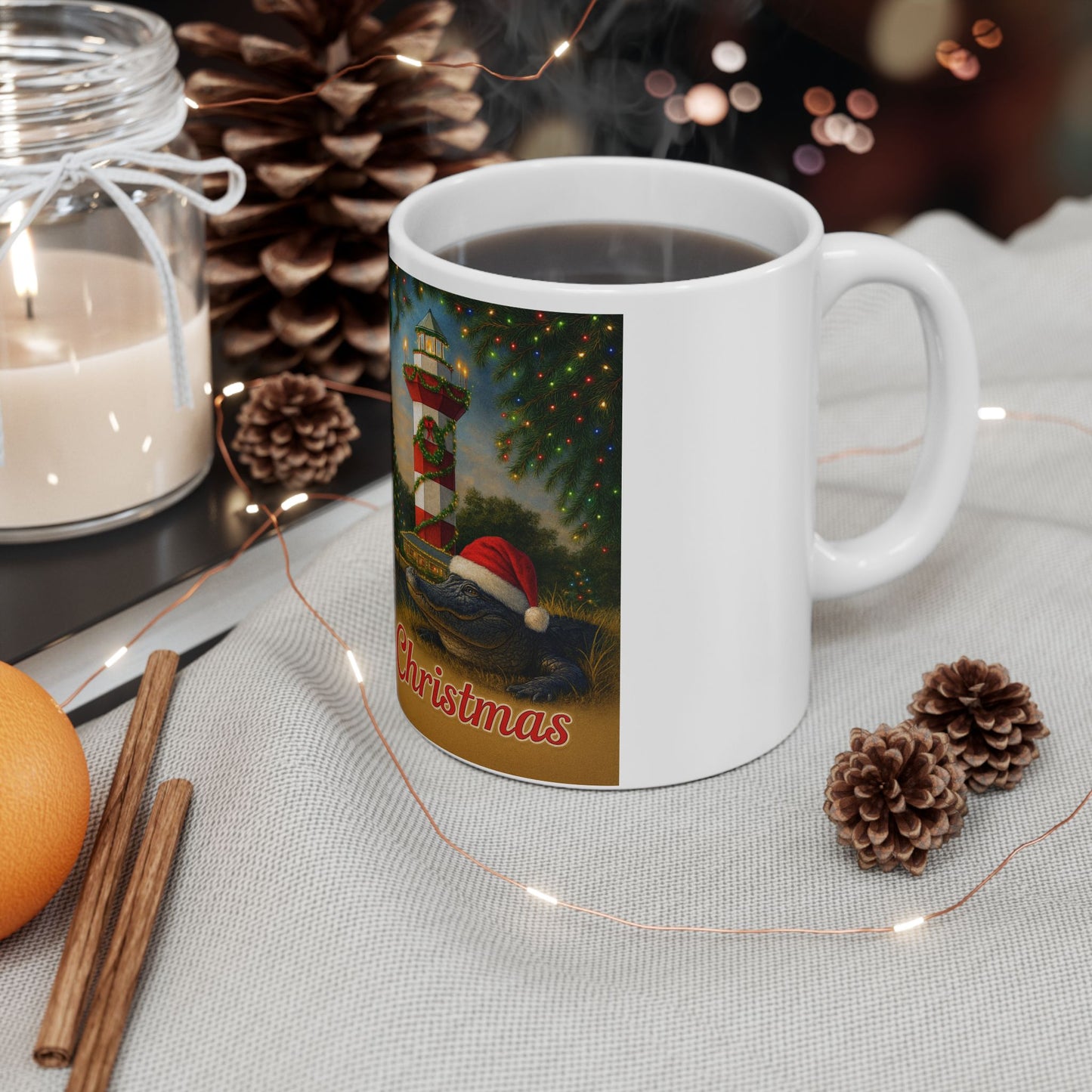Hilton Head Christmas Coffee Mug