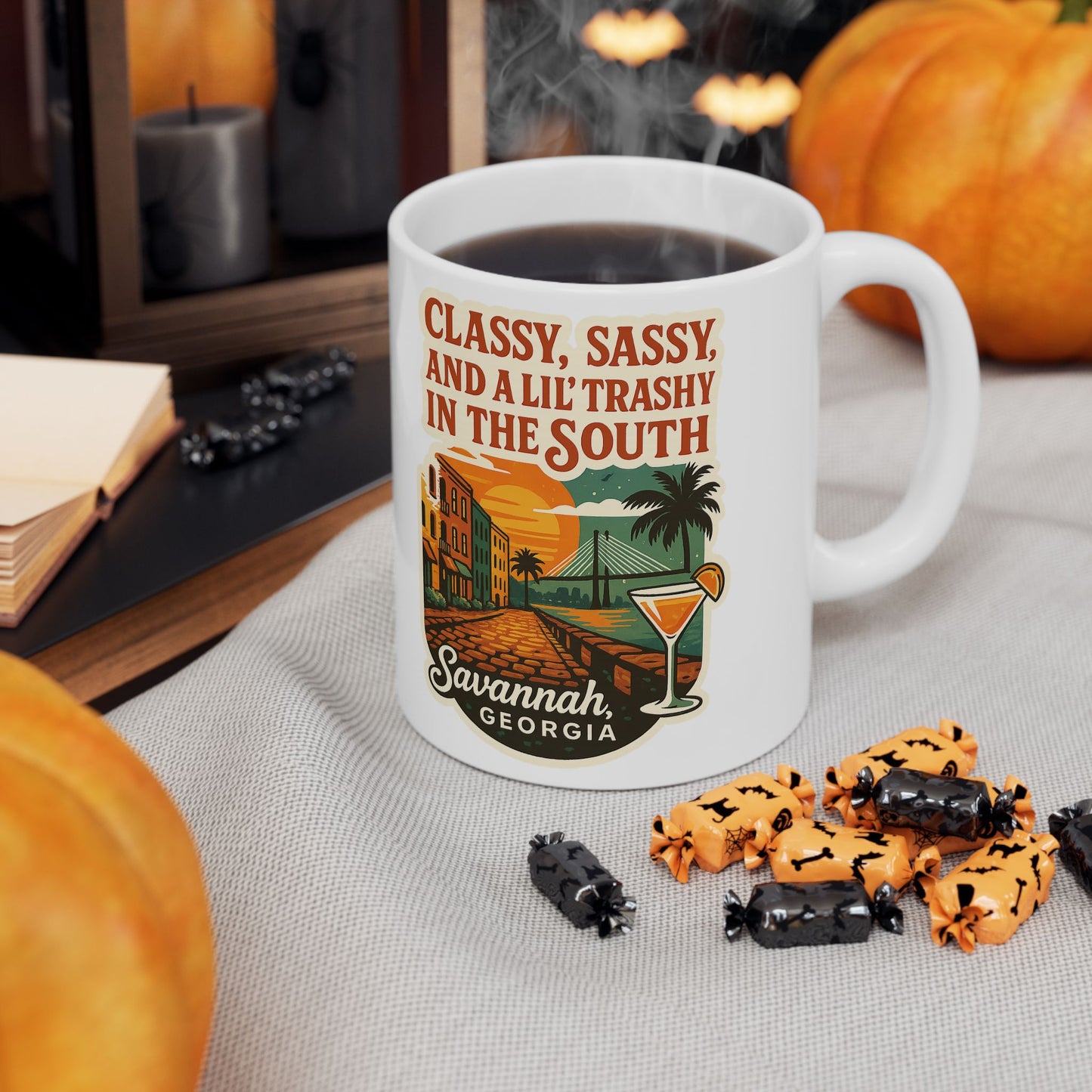 Sassy, Classy, 'Lil Trashy in the south Coffee Mug