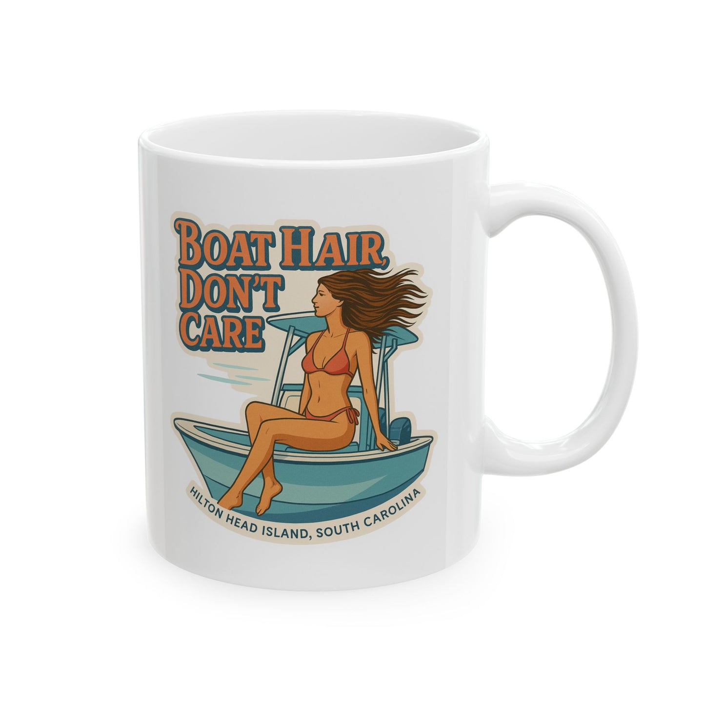 Boat Hair Don't Care Coffee Mug