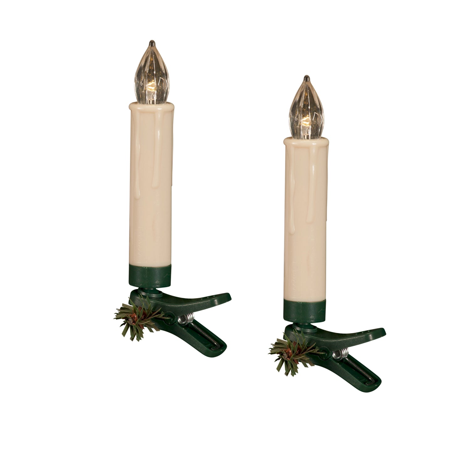 LED Clip on Taper Candle with Remote (Set of 24) 4"H