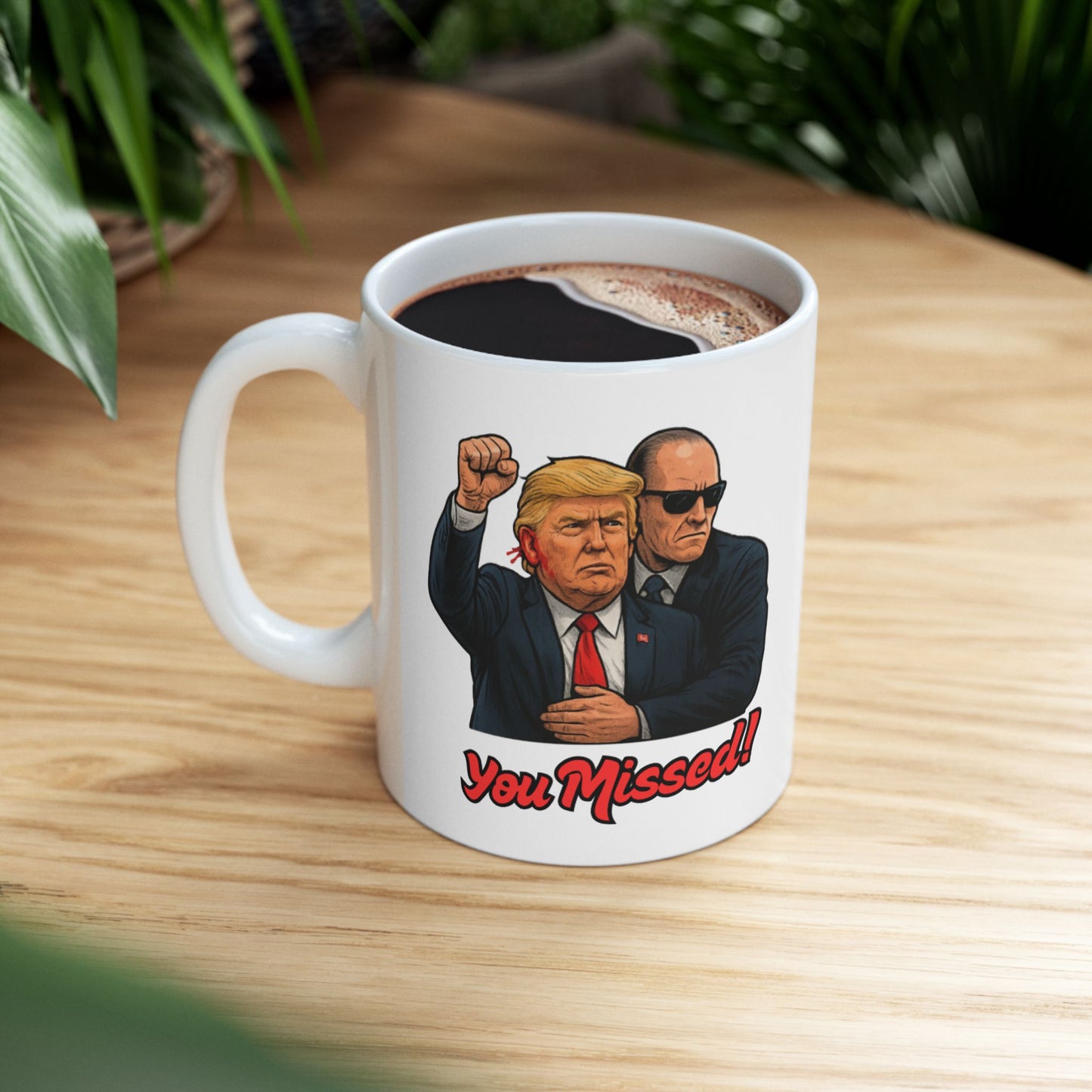 Trump - You Missed! Coffee Mug