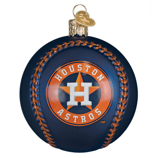 Astros Baseball Ornament