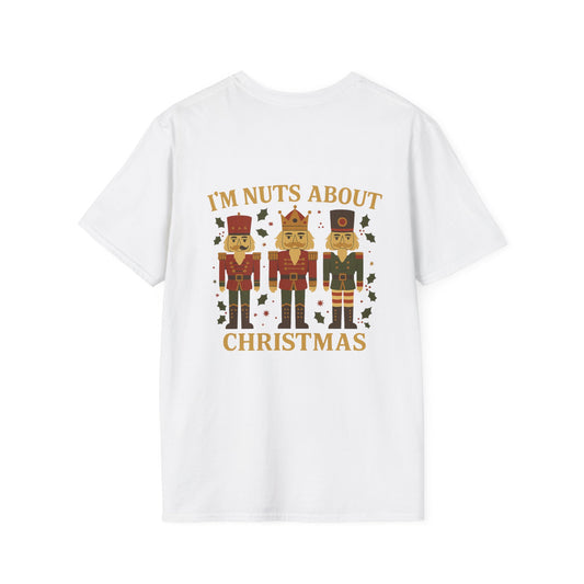 I'm Nuts About Christmas Unisex Soft Style T-Shirt