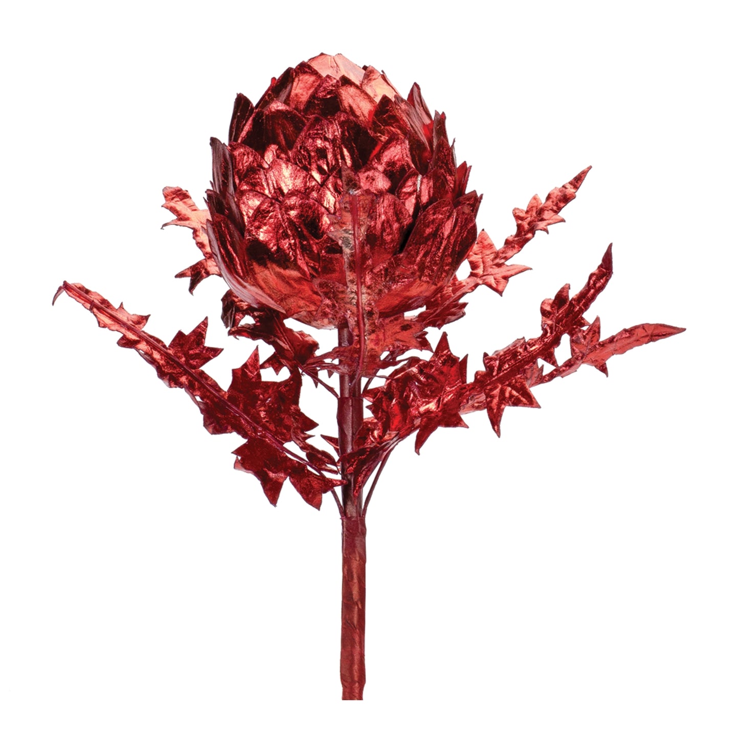 Metallic Artichoke Stem (Set of 2)