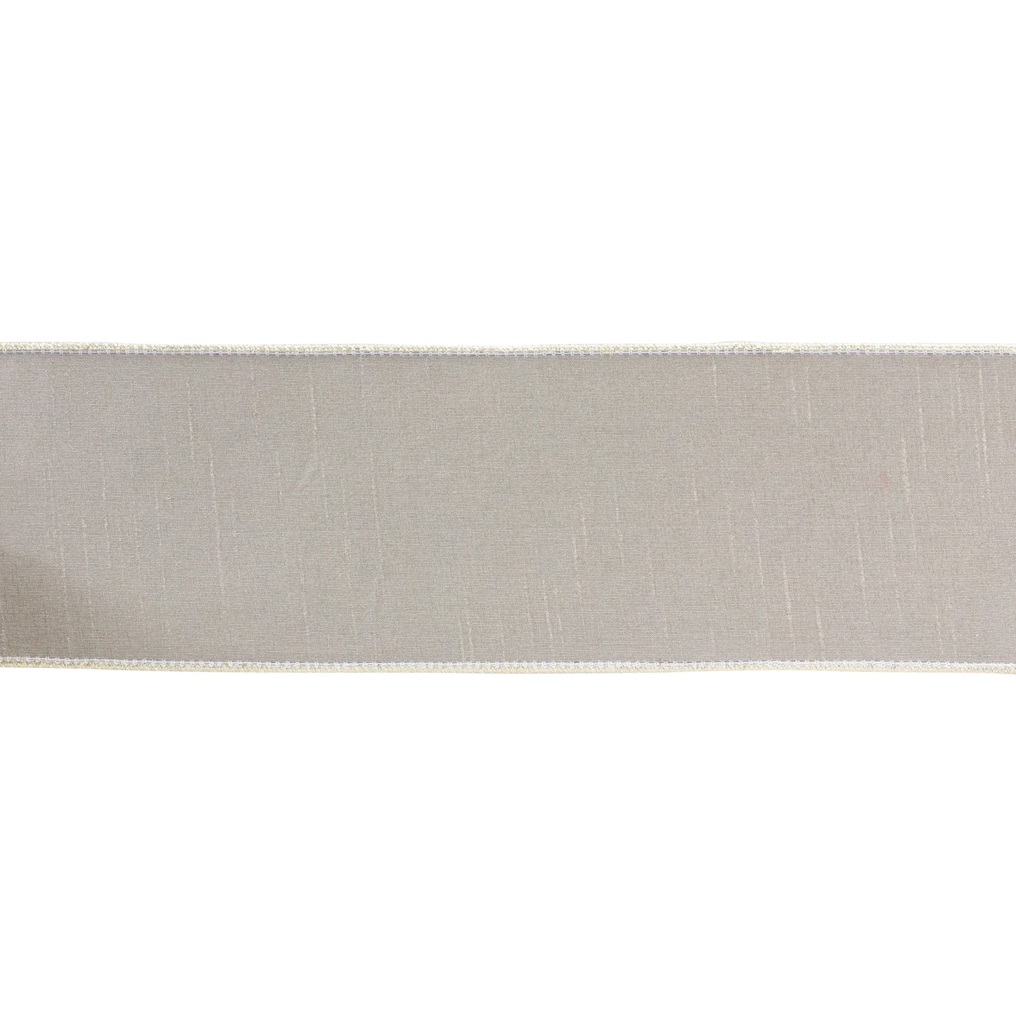 Beige Holiday Ribbon 4" x 10 yds.