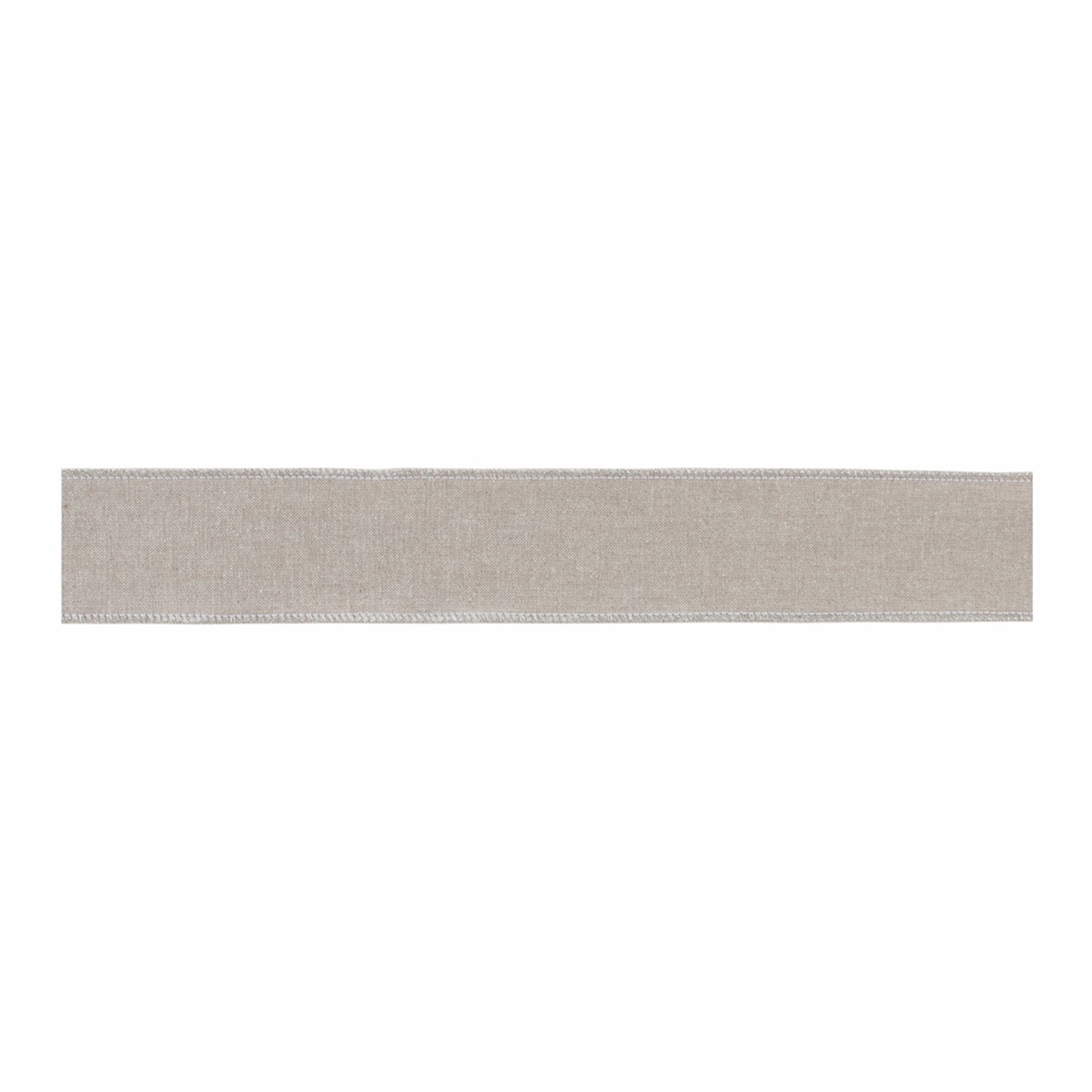 Beige Shimmer Wired Ribbon (Set of 2)