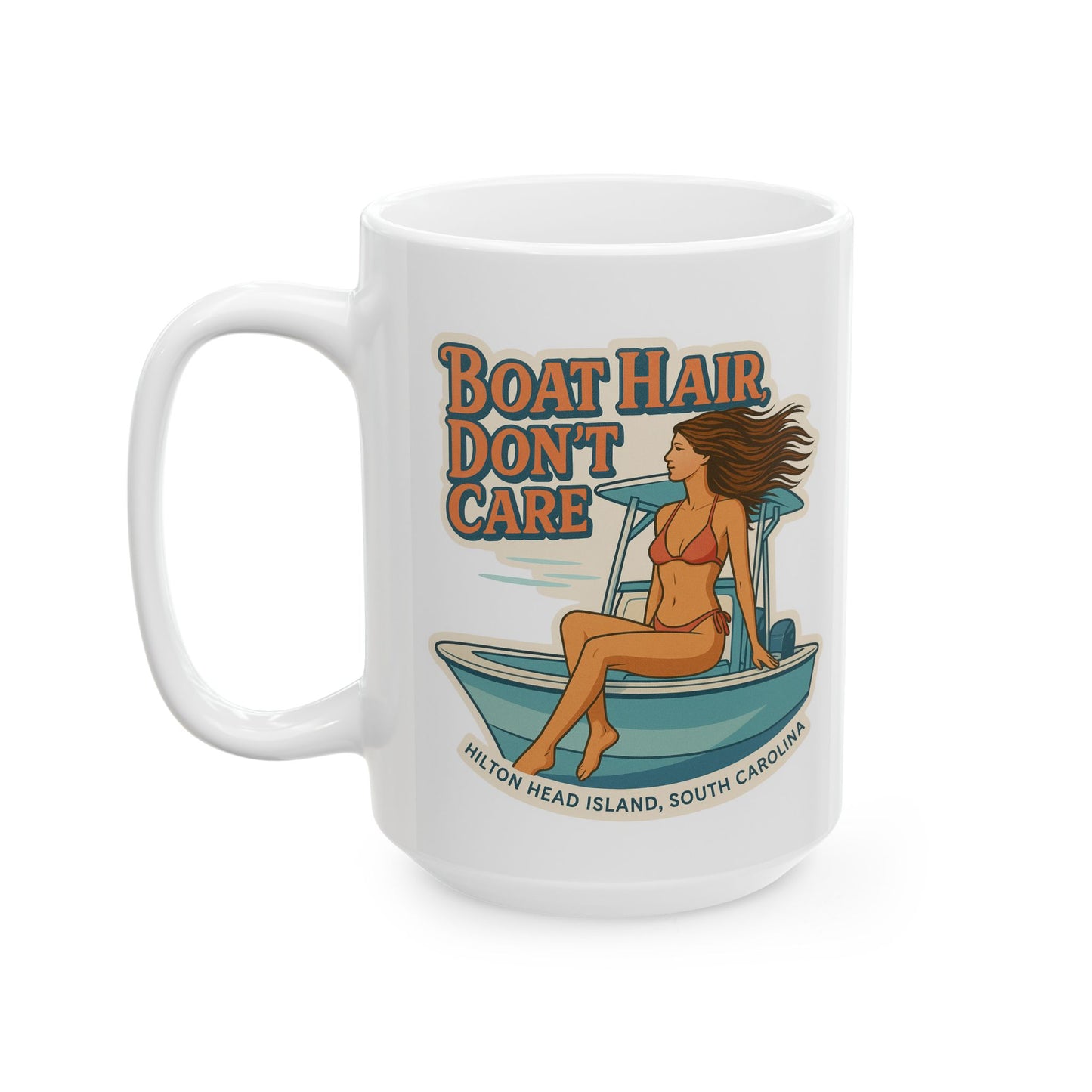 Boat Hair Don't Care Coffee Mug