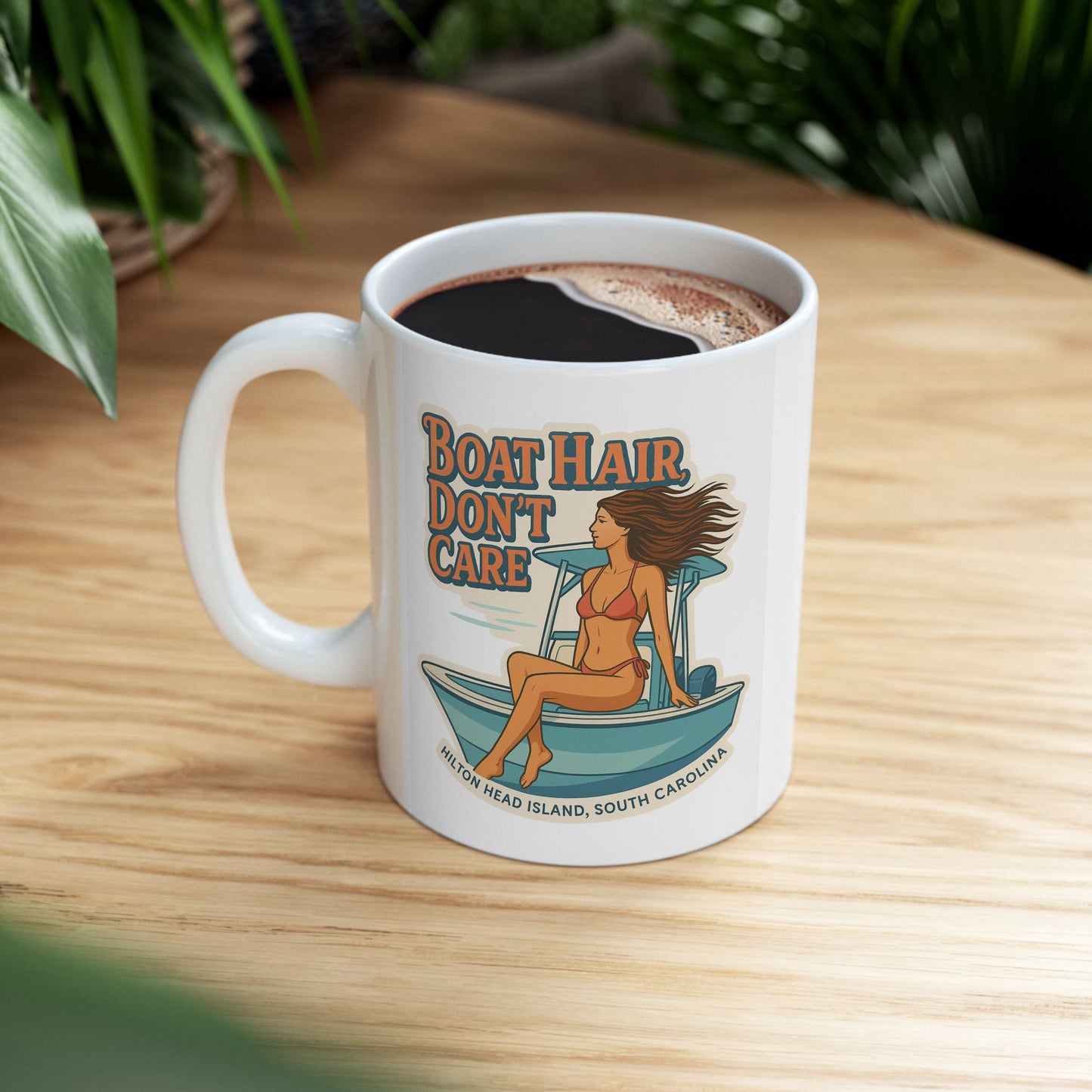 Boat Hair Don't Care Coffee Mug