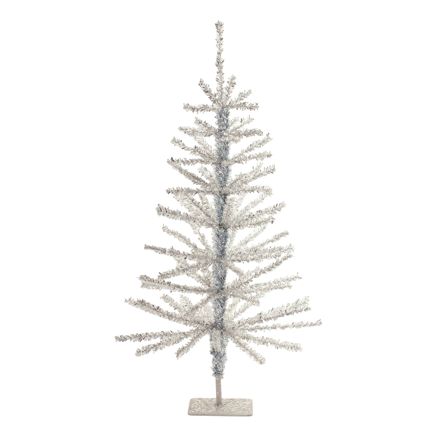 Tinsel Pine Tree (Set of 2)