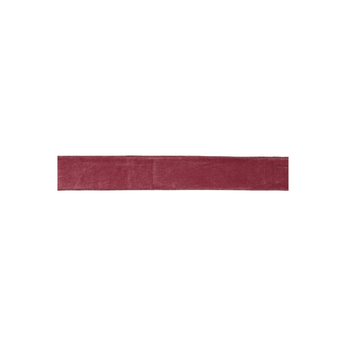 Mauve Red Wired Ribbon 2.5" x 10 Yds.