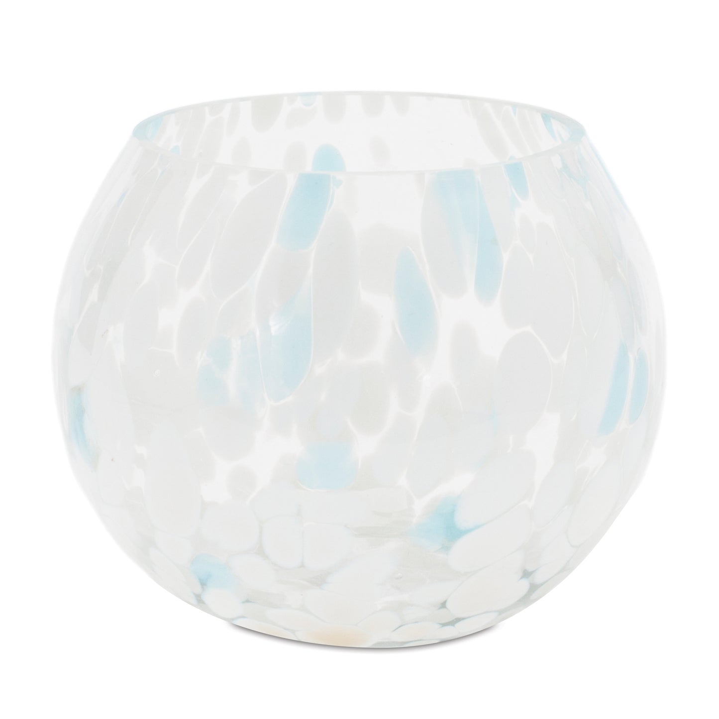 Painted Glass Candle Holder Vase (Set of 4)