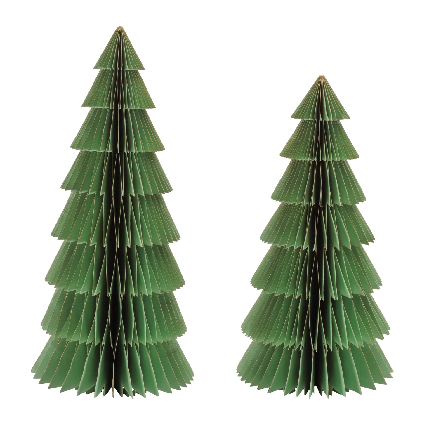 Layered Paper Tree Décor (Set of 2)