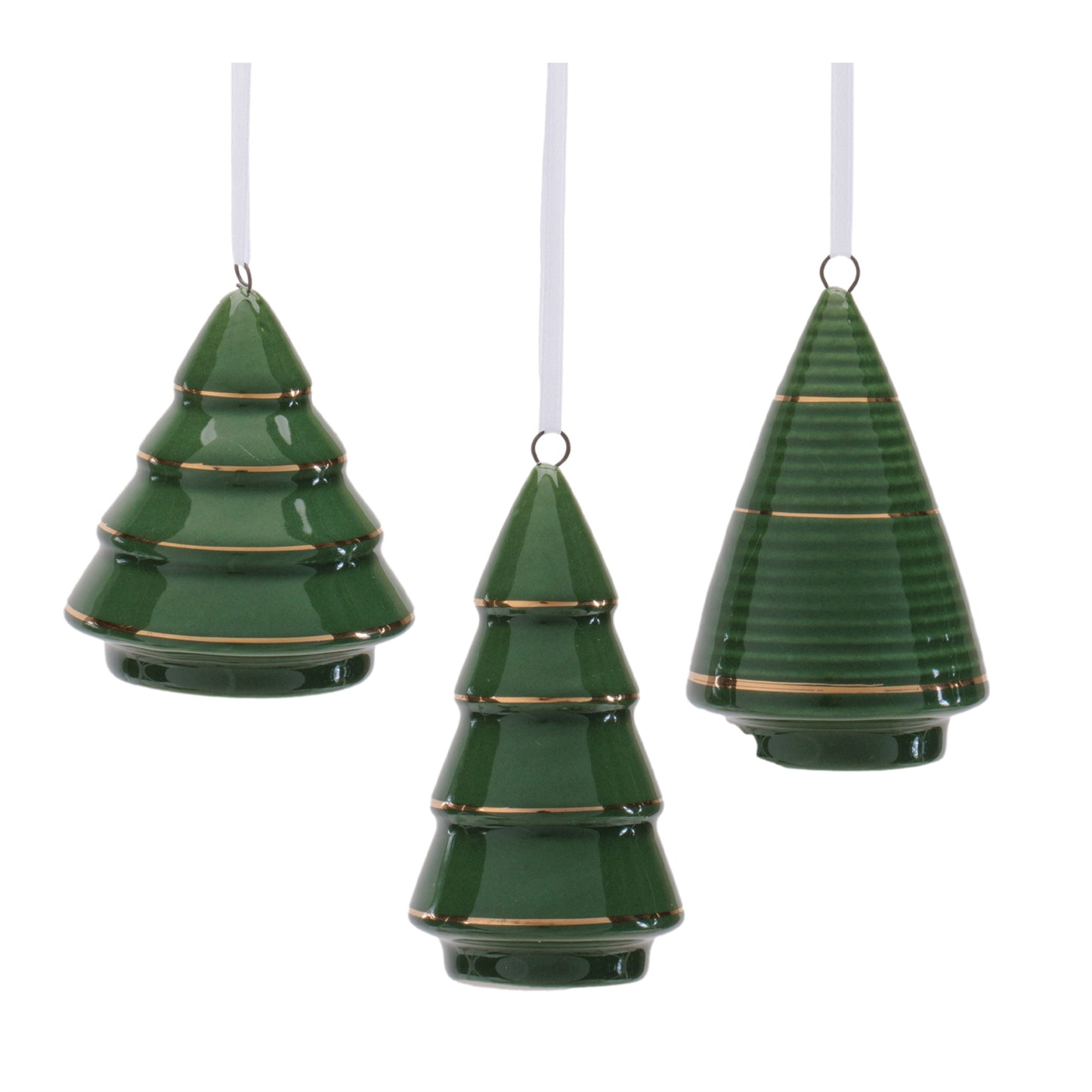 Ceramic Tree Ornament (Set of 6)