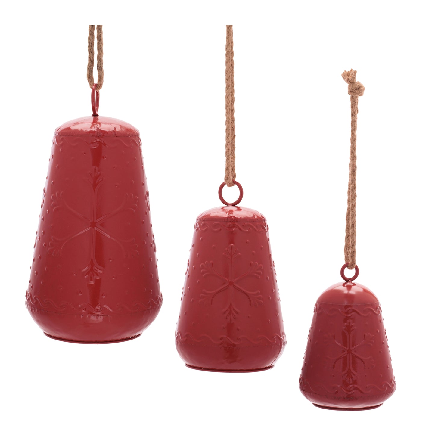 Iron Bell Ornament (Set of 3)
