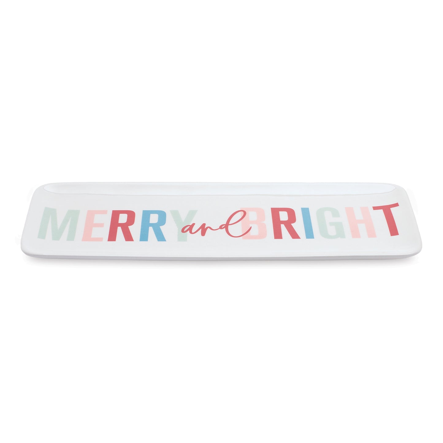 Merry and Bright Holiday Platter (Set of 4)