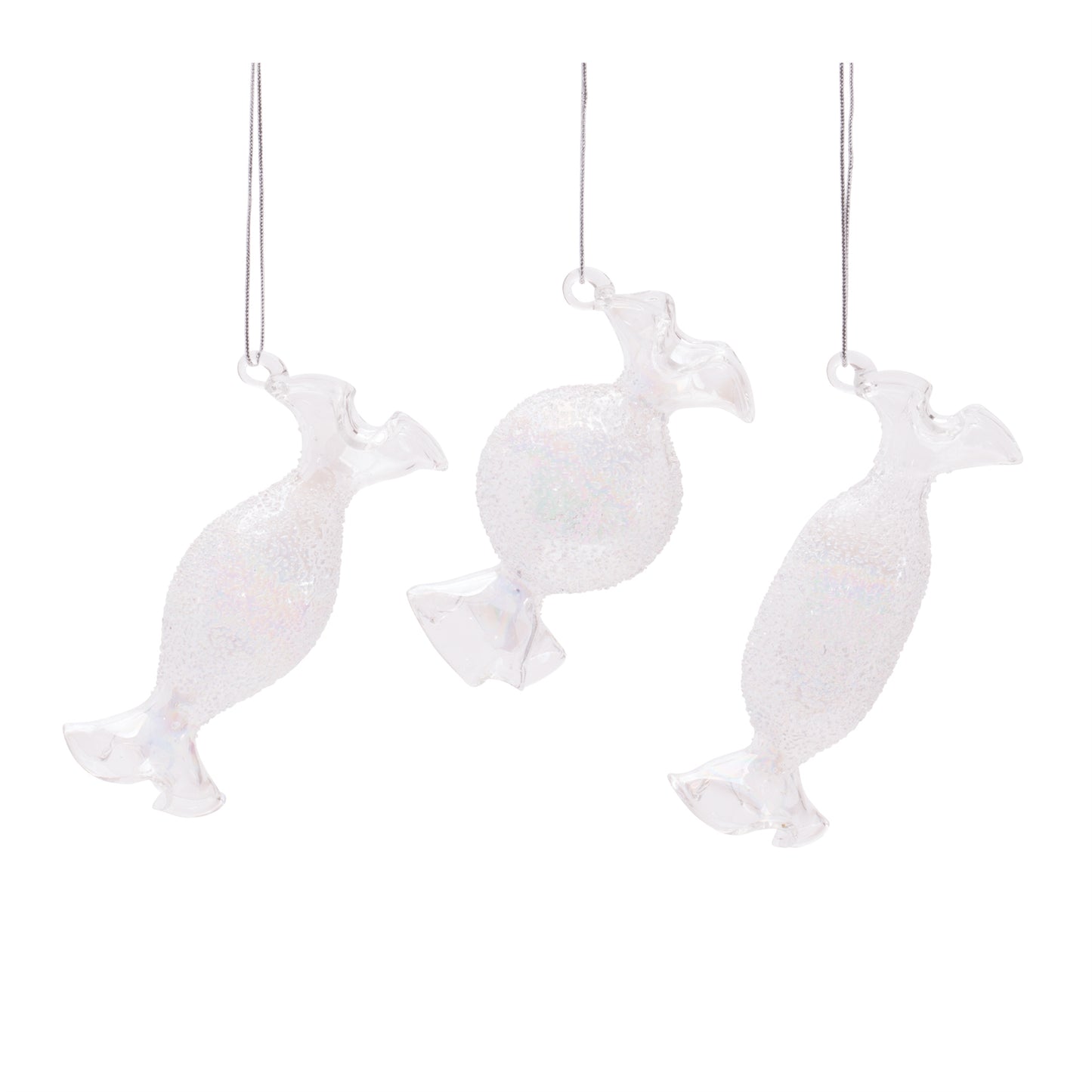Glass Candy Ornament (Set of 24)